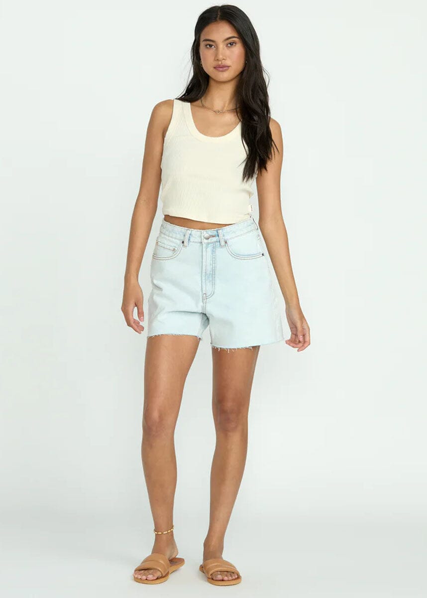 Rerun Knit Tank - White Cap