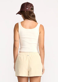 Goddess Knit Tank - Whitecap