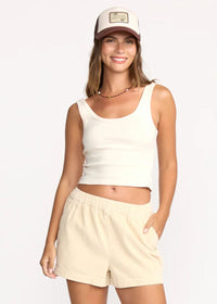 Goddess Knit Tank - Whitecap