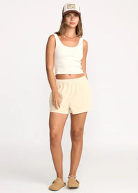 Goddess Knit Tank - Whitecap