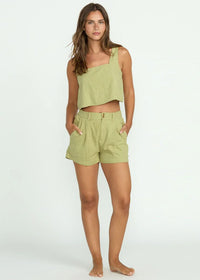 Tailor Made Short - Avocado