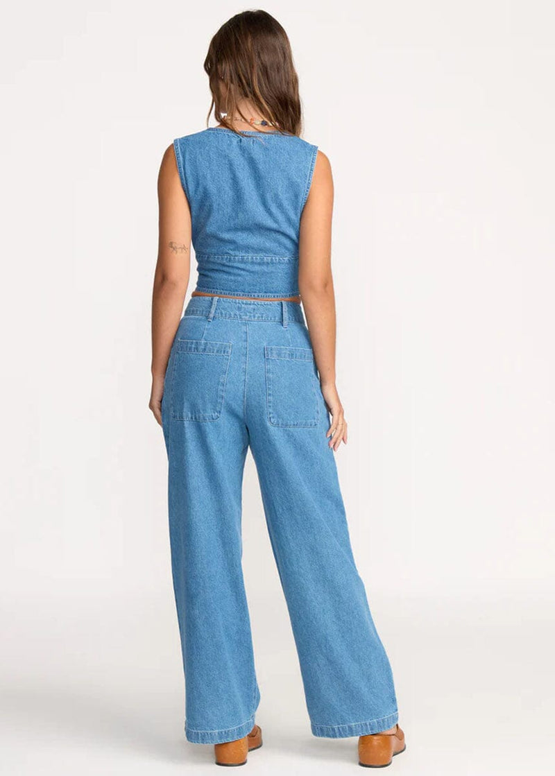 Wave Washed Jean - Salt Washed