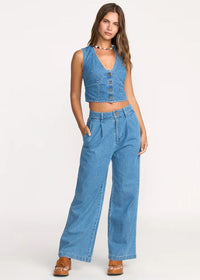 Wave Washed Jean - Salt Washed