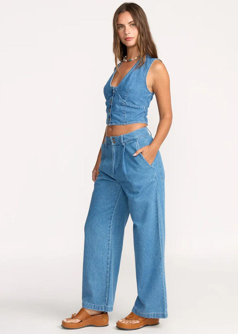 Wave Washed Jean - Salt Washed