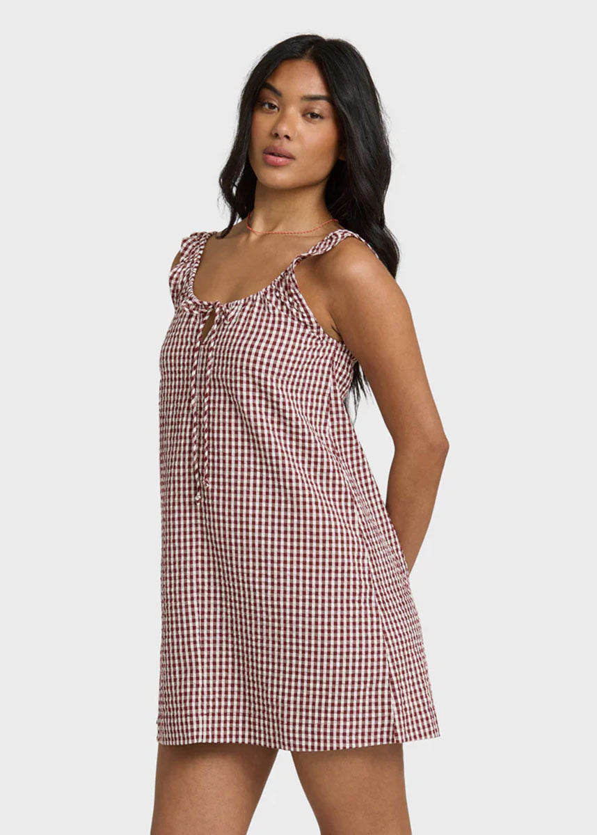 Sweet As Ever Mini Dress - Red Dahlia