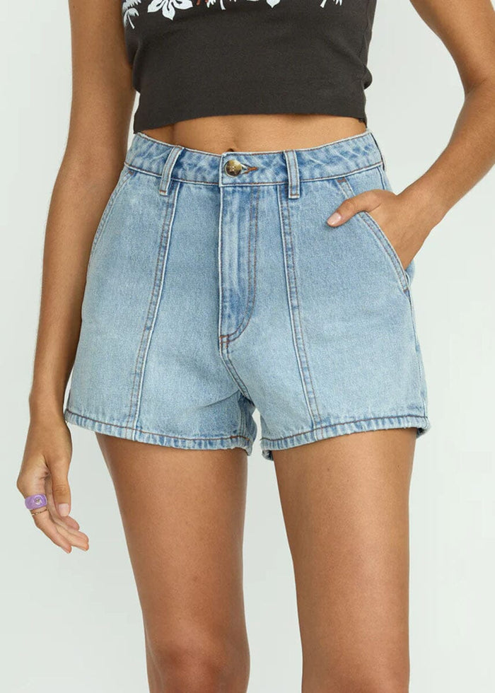 Sun Days Denim Shorts - Indigo Rinse