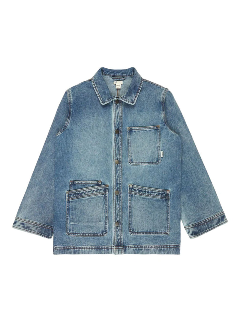 Denim Chore Coat - Atlantic Deep