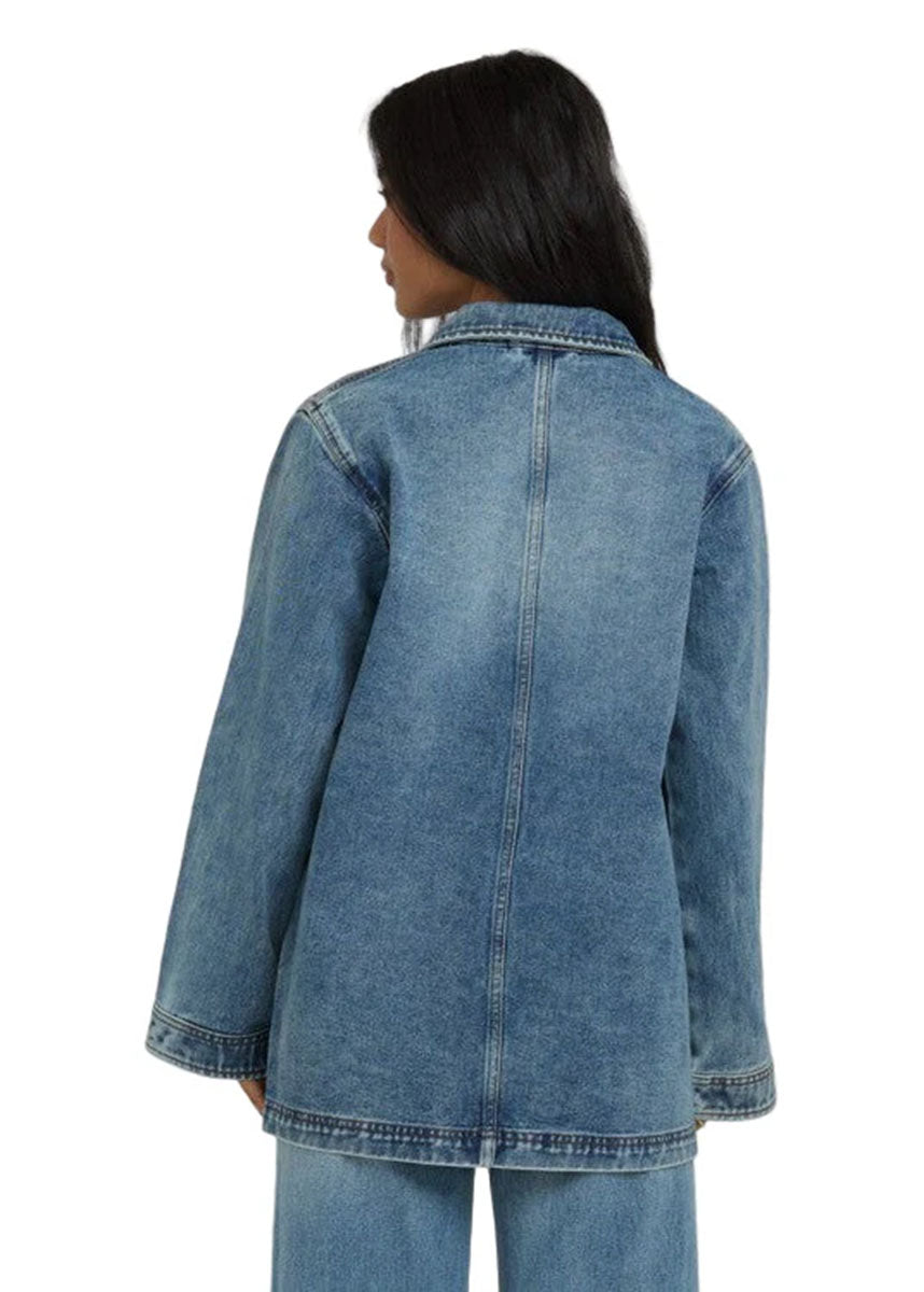 Denim Chore Coat - Atlantic Deep