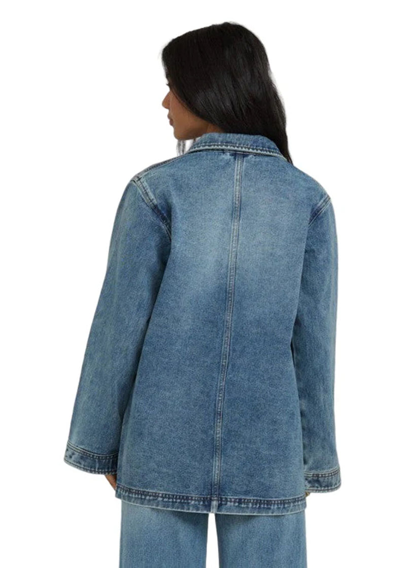 Denim Chore Coat - Atlantic Deep