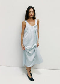 The Serenity Midi Dress - Blue