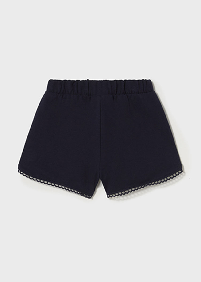 Cora Chenille Shorts - Navy