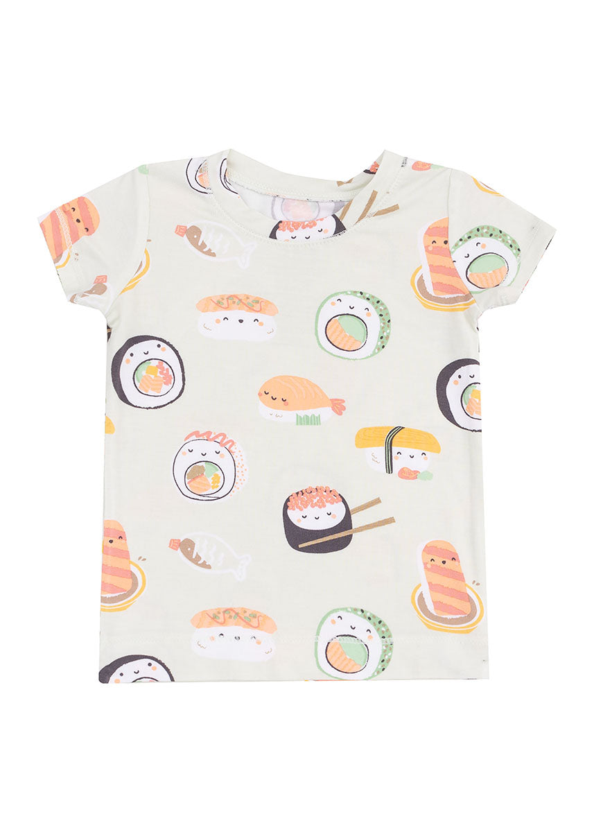 2-Piece Pajama Set - Sushi Green