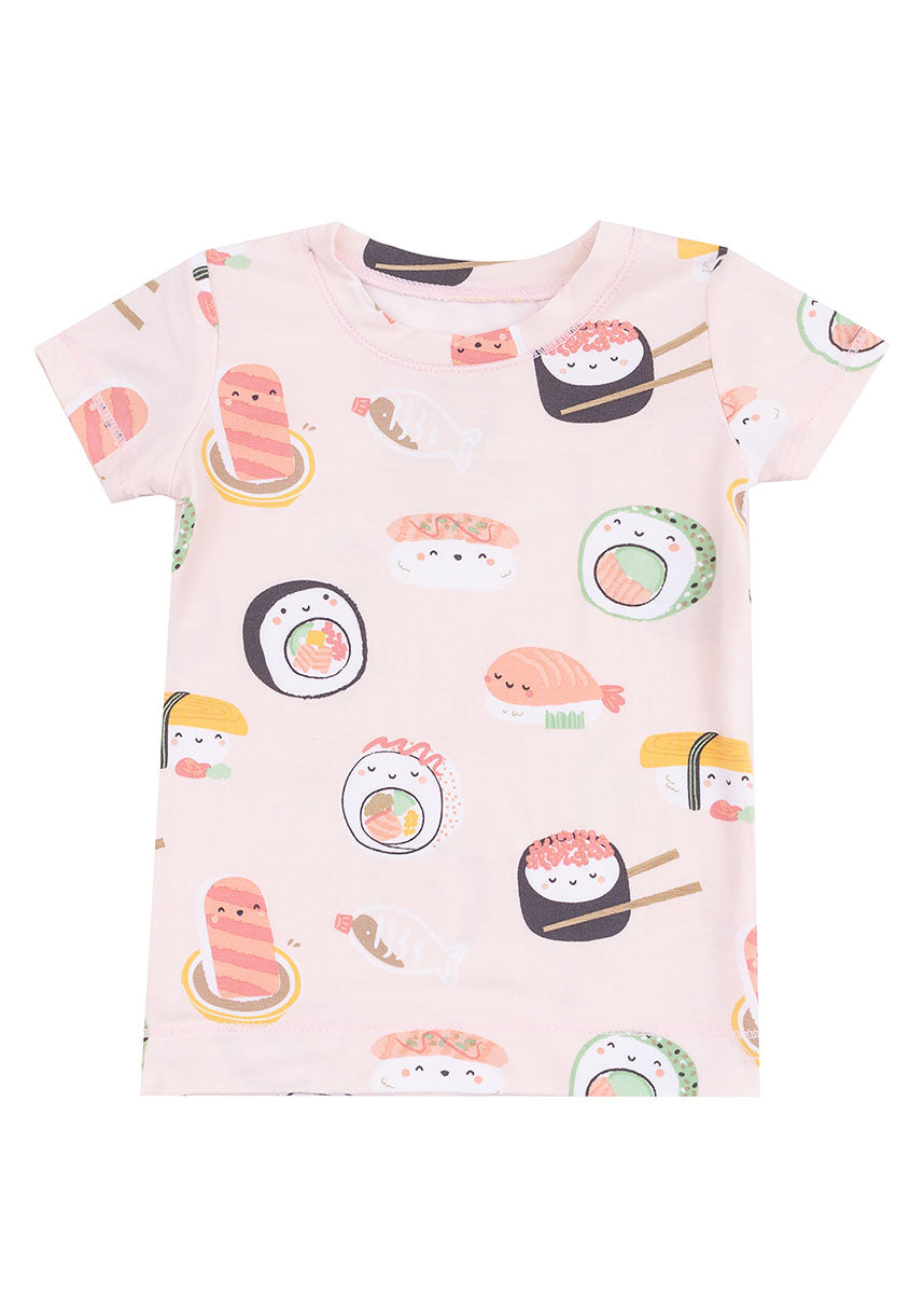 2-Piece Pajama Set - Sushi Pink