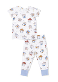 2-Piece S/S Pajama Set - Cowdogs