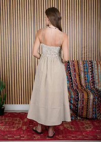 Jacinta Dress - Brown