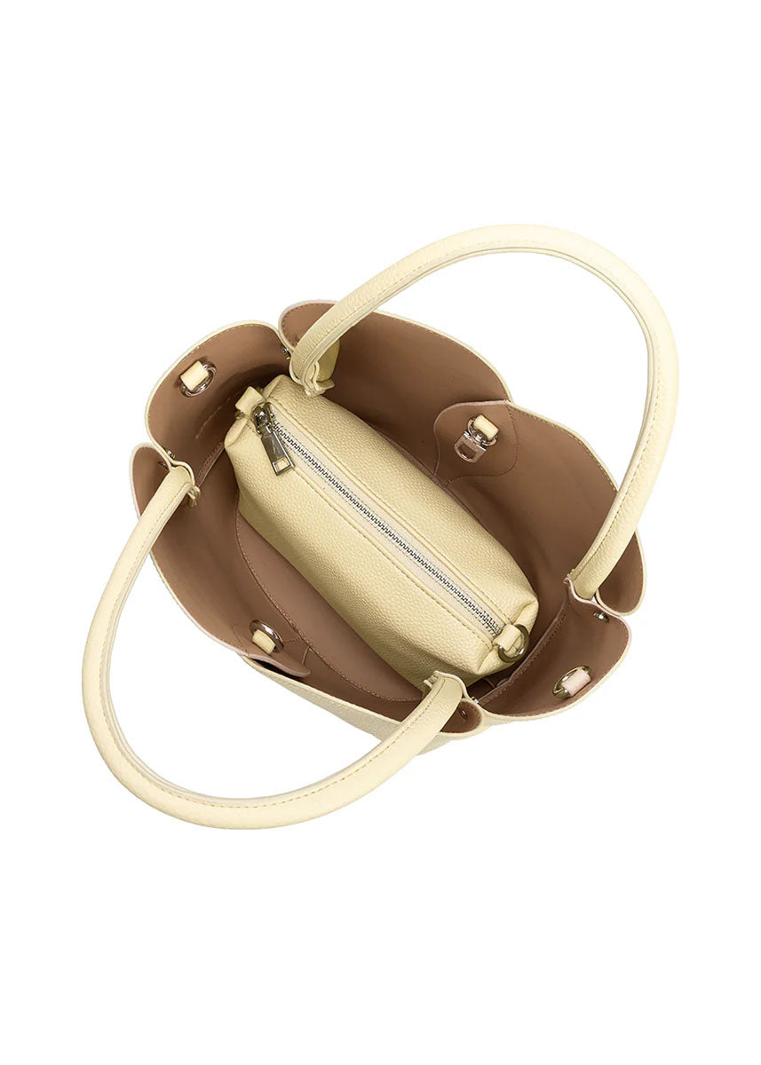 Tulip Handle Bag - Yellow
