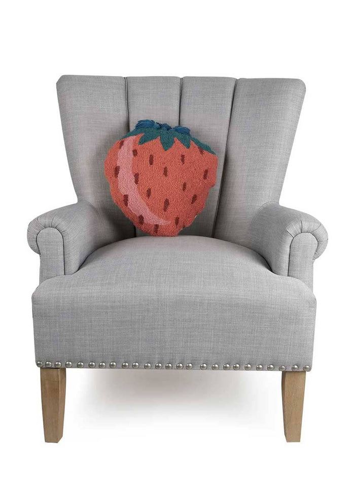 Strawberry With Tassels Hook Pillow