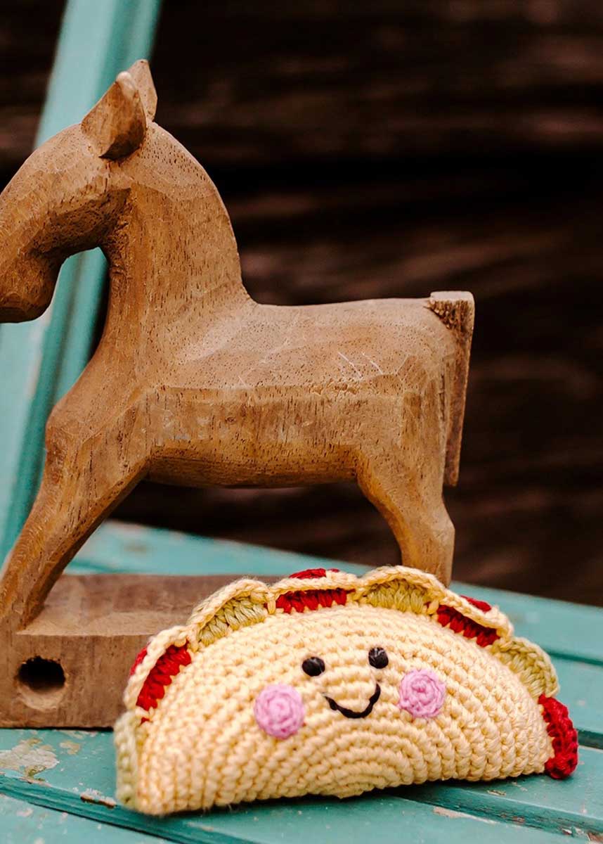 Plush Taco Rattle