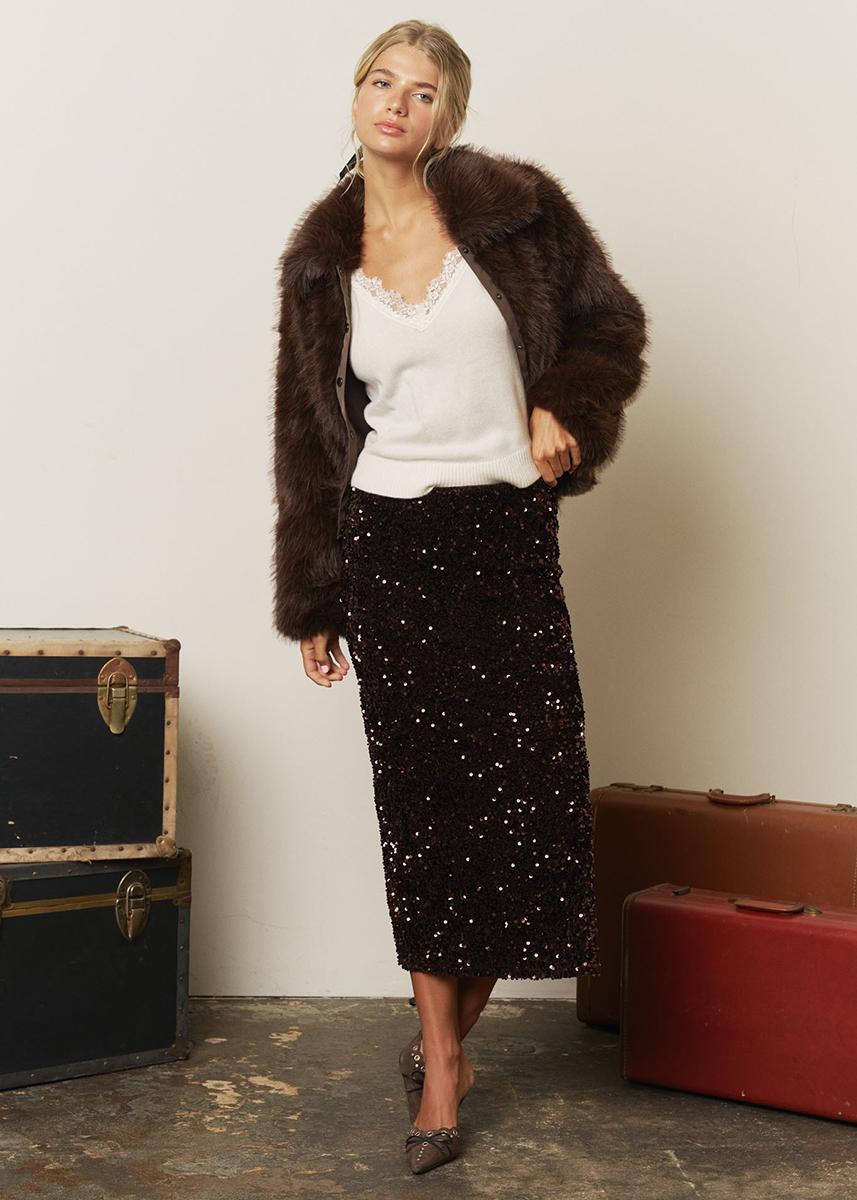 Sylva Skirt - Brown