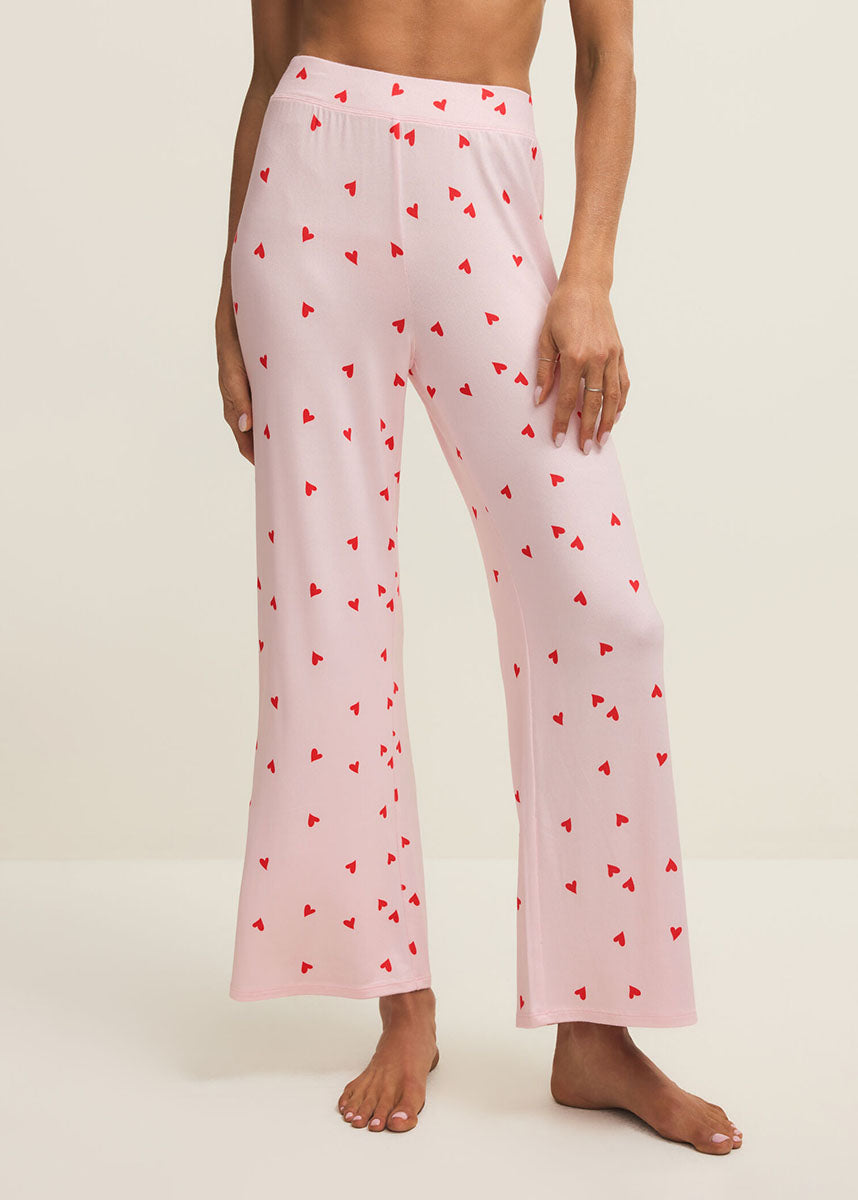 Luxe Heart Pant - Pink Marshmallow