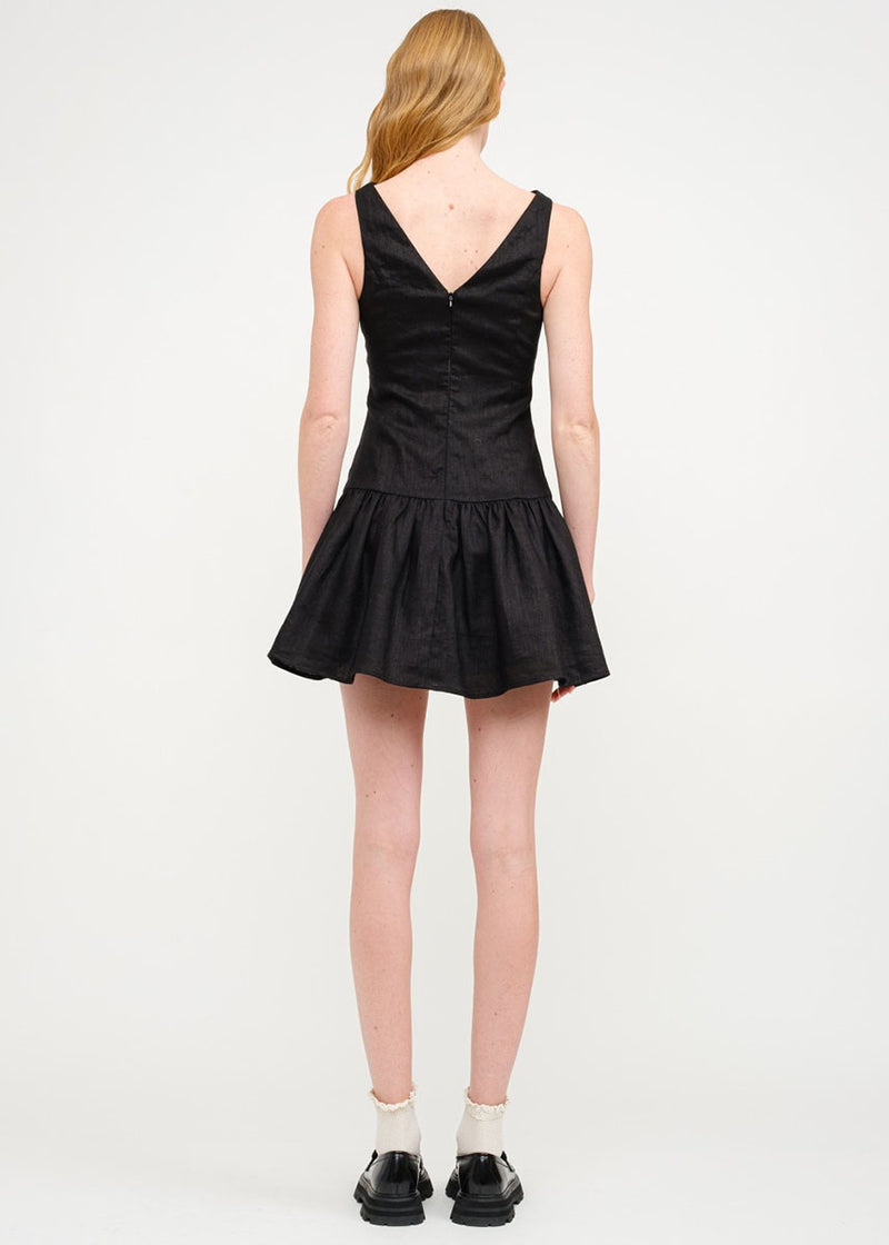 Delaney Classic Mini Dress - Black