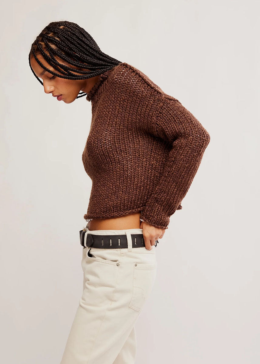 Opal Sweater - Chicory Coffee