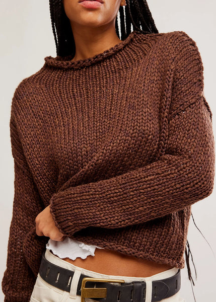Opal Sweater - Chicory Coffee – Alice & Wonder