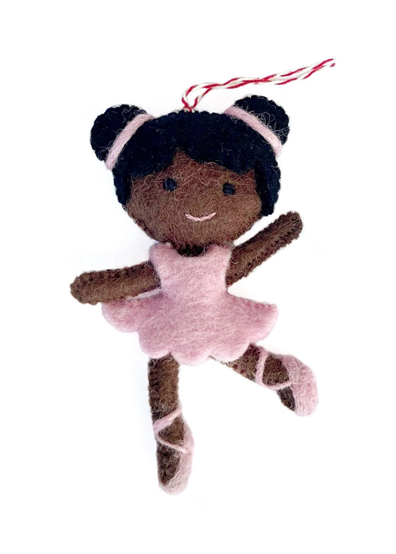 Solange Ballerina Felt Ornament