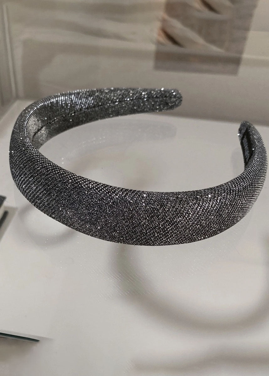 Sparkle Headband - Dark Grey
