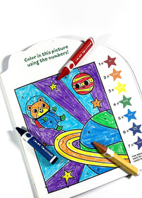 Color Together Triangular Crayons - Set of 18