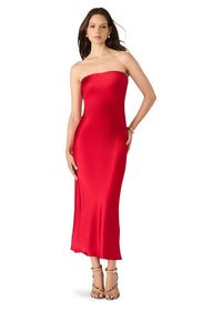 Jessamine Dress - Dark Red