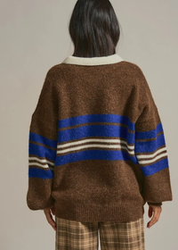 Darcy Rugby Polo - Heathered Cocoa