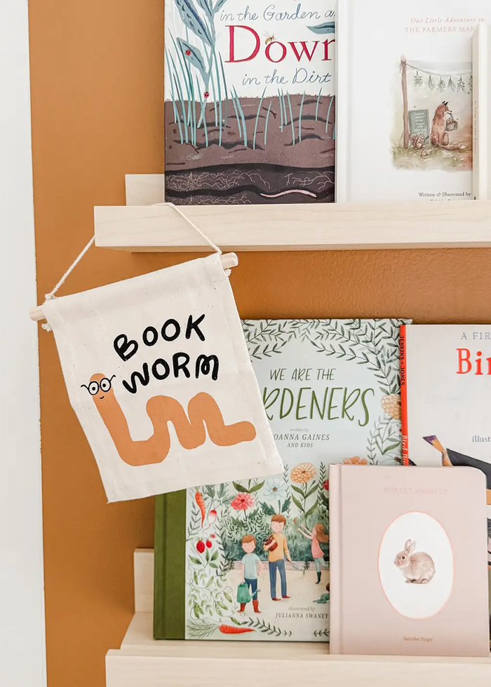 Book Worm Hang Sign