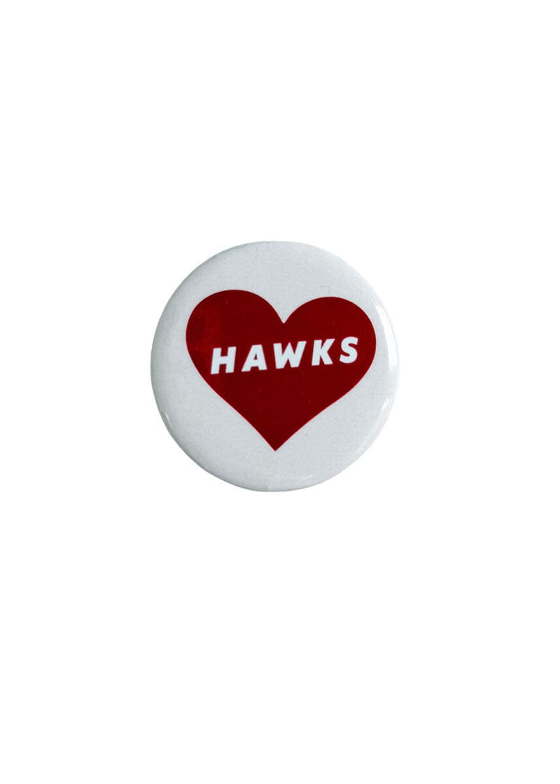 Heart Hawks Button