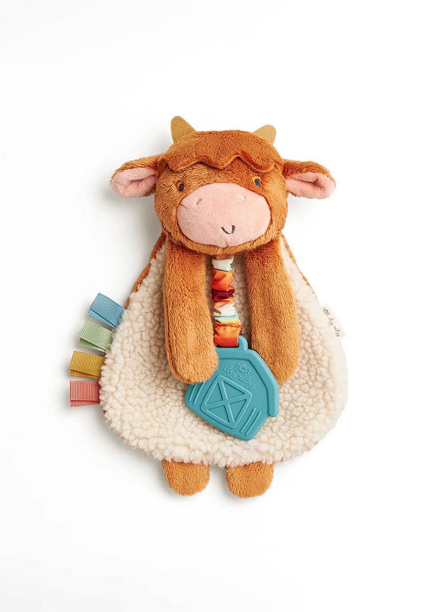Itzy Friends Lovey™ Plush - Highland Cow