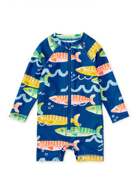 Rash Guard Baby Swimsuit - Sardinas Del Mar