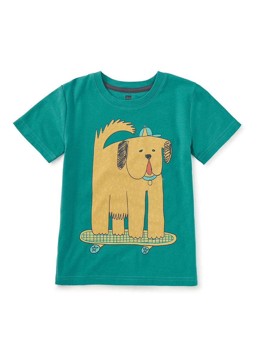 4 Paws, 4 Wheels Graphic Tee - Laguna