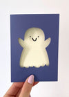 Ghost Halloween Die-Cut Card