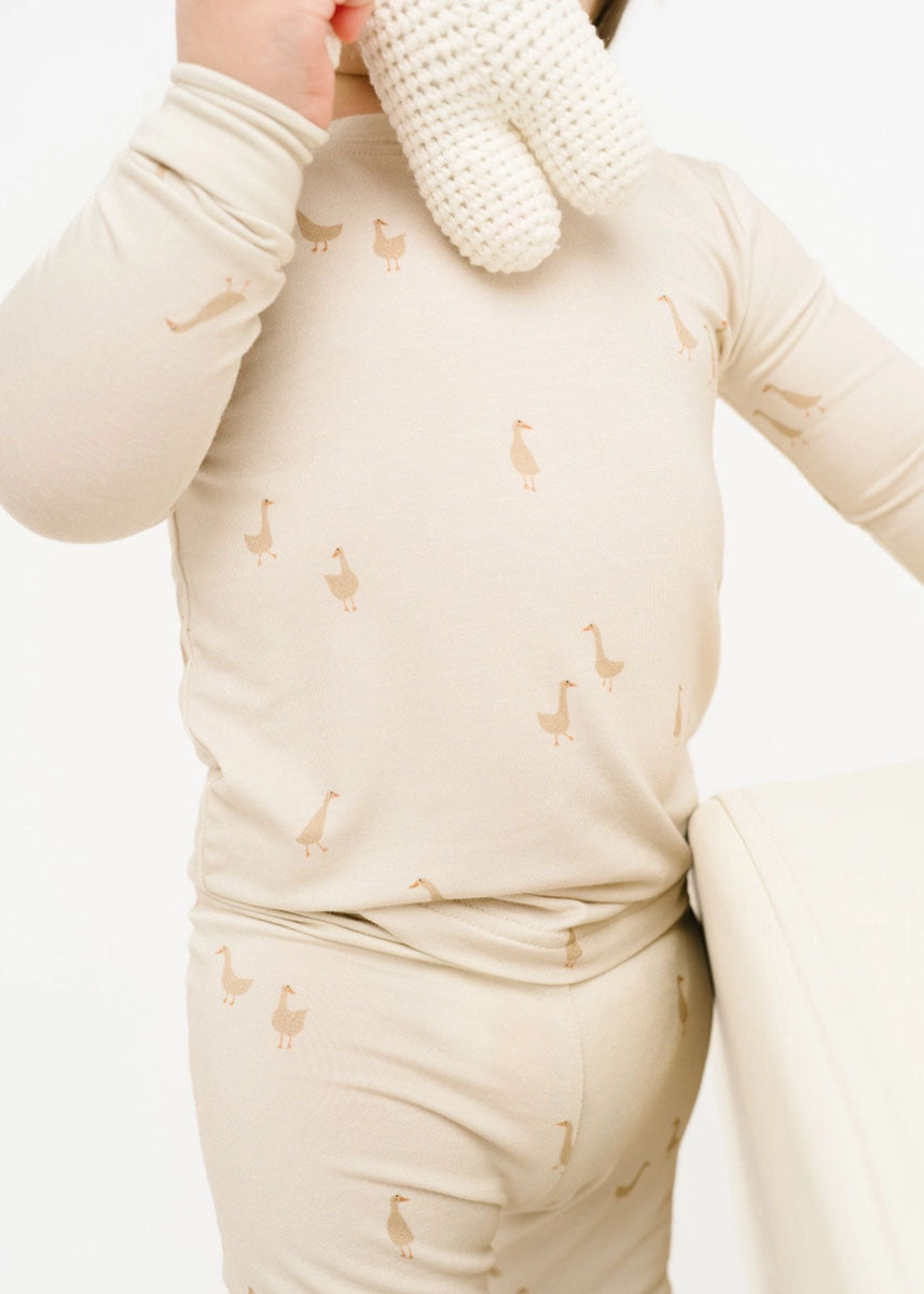 Bamboo Two-Piece Jammies Set - Silly Goose