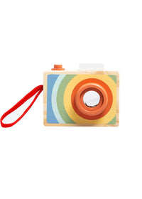 Wooden Rainbow Camera Toy