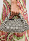 Joss Crystal Evening Bag - Silver