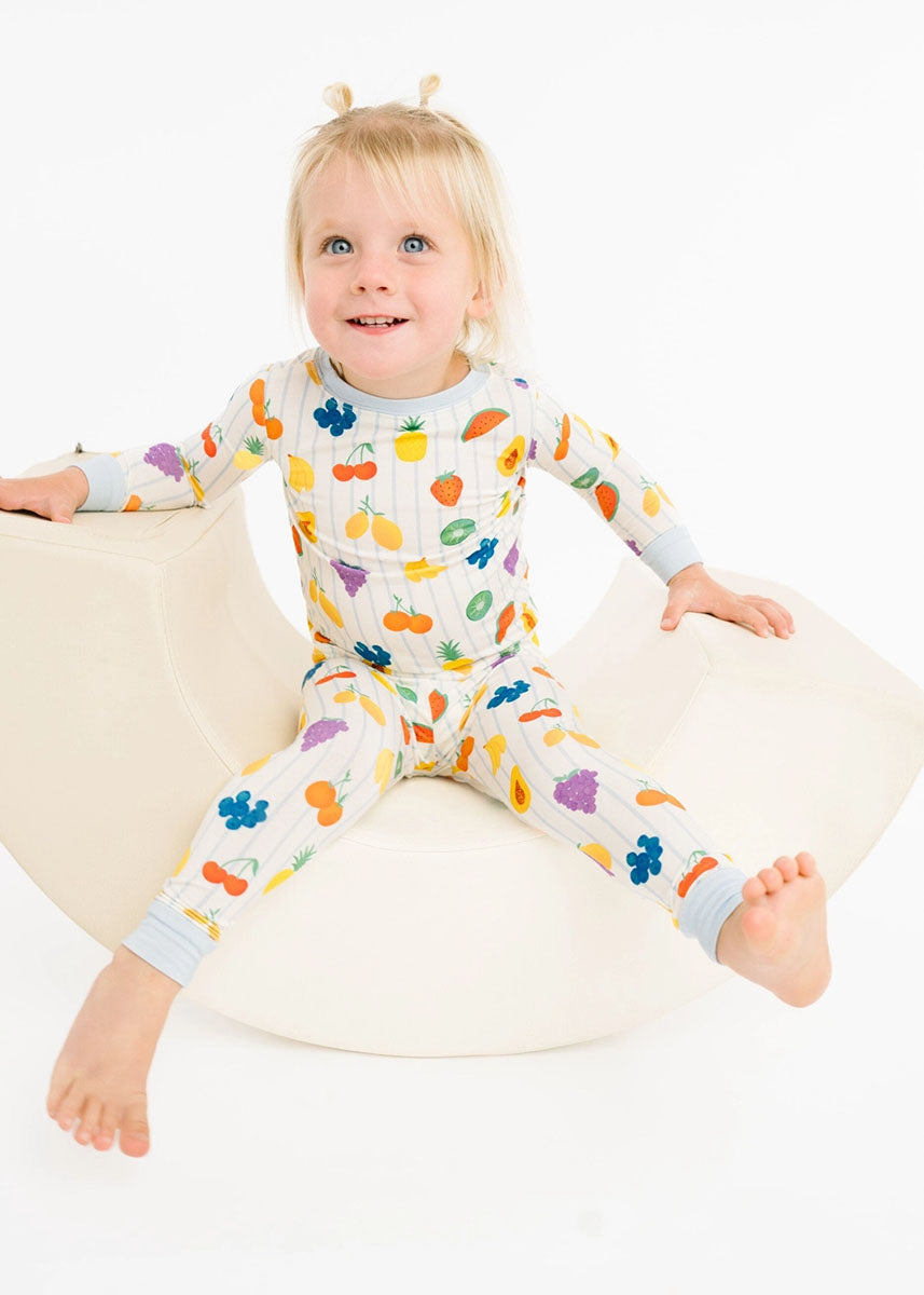 Bamboo Two-Piece Jammies Set - Sweet Fruit