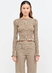 Rhodes Top - Brown