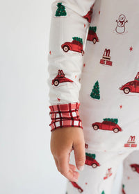 Red Holly Jolly Cruisers Two Piece Set