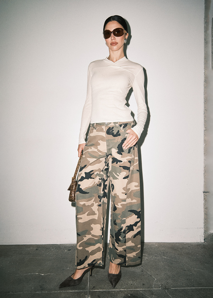 Emily Pants - Khaki Camo