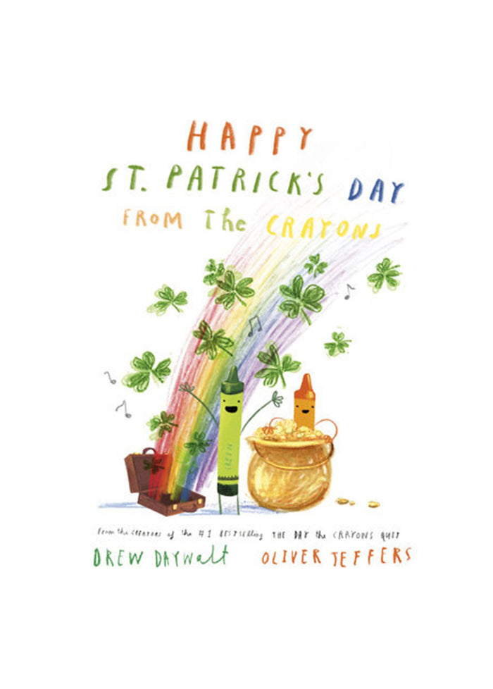 Happy St. Patrick's Day Crayons Book