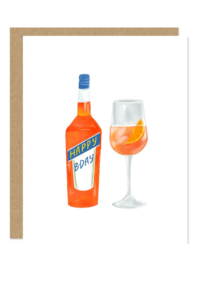 Haperol Spritz Birthday Card
