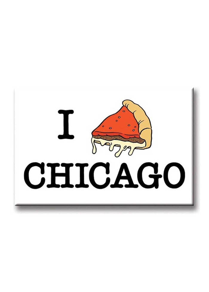 Deep Dish Chicago Magnet
