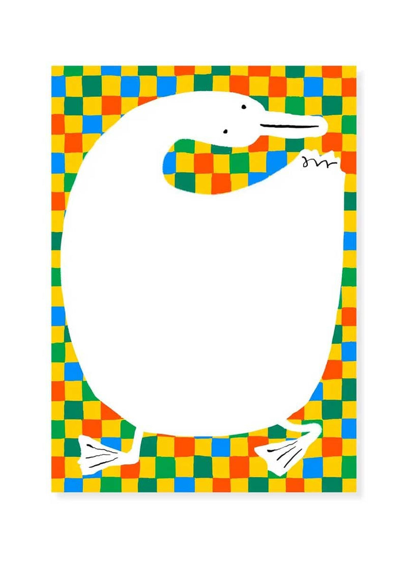 Duck Quilt Notepad