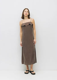The Zaire Dress - Brown